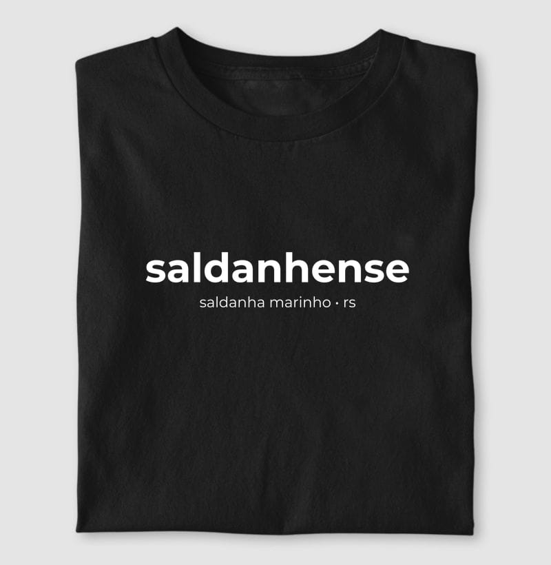 Camiseta Gentílico de Saldanha Marinho