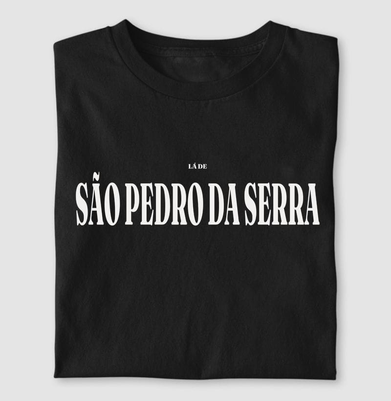 Camiseta Tipografia de São Pedro da Serra