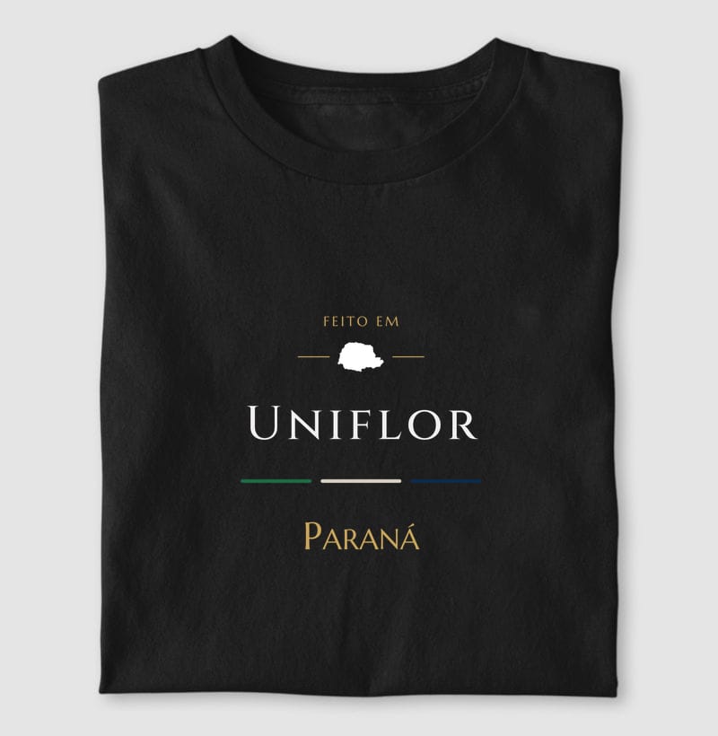 Camiseta Feito em de Uniflor