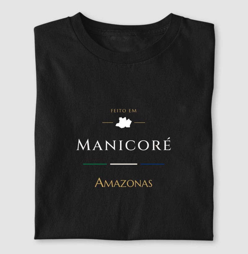 Camiseta Feito em de Manicoré