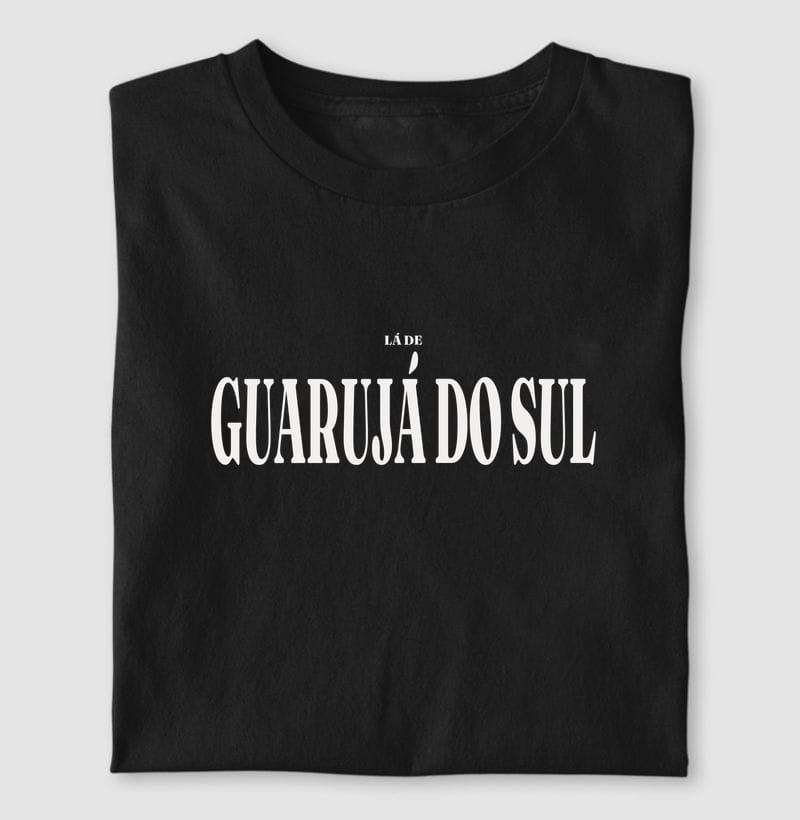 Camiseta Tipografia de Guarujá do Sul