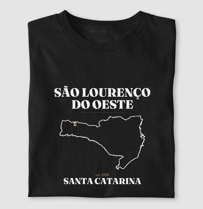 Camiseta Legado de São Lourenço do Oeste