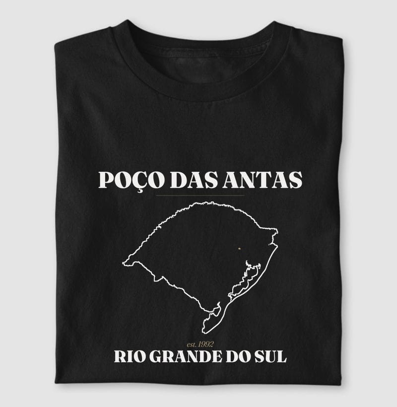 Camiseta Legado de Poço das Antas