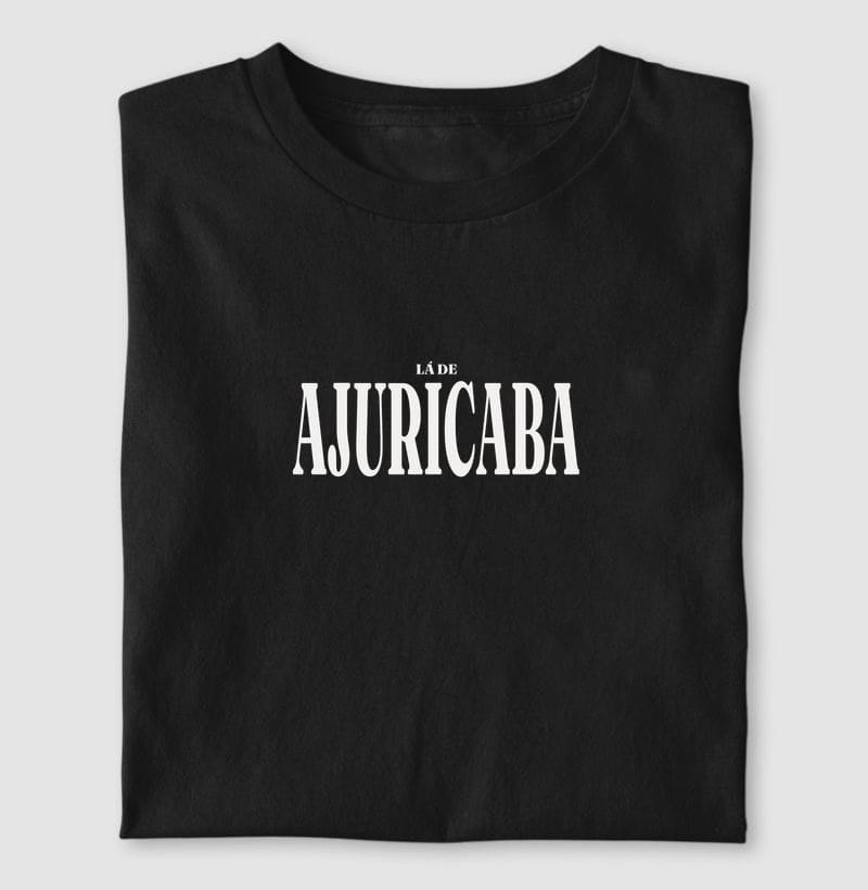 Camiseta Tipografia de Ajuricaba