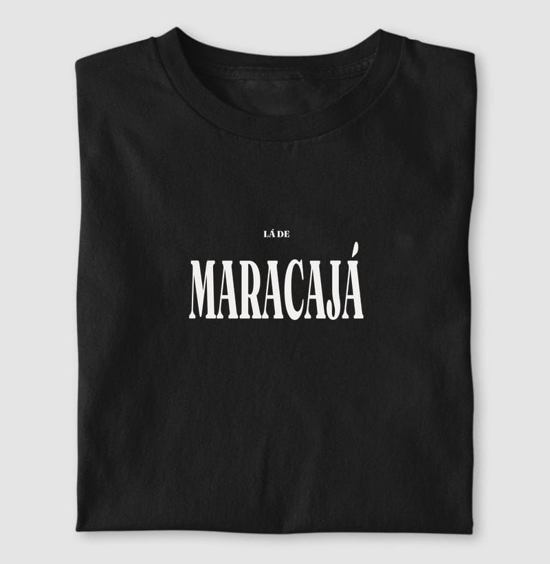 Camiseta Tipografia de Maracajá