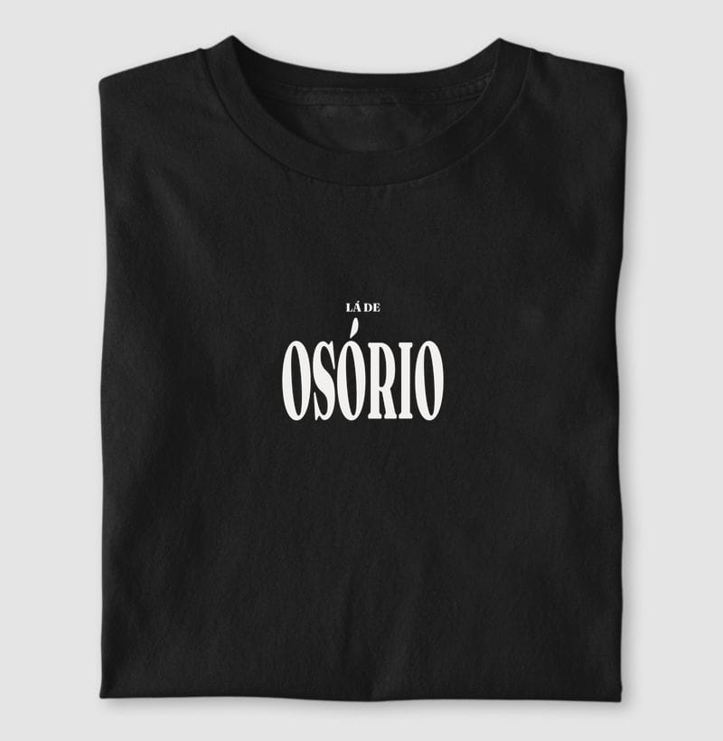 Camiseta Tipografia de Osório