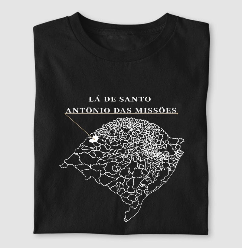 Camiseta Ponto de Origem de Santo Antônio das Missões