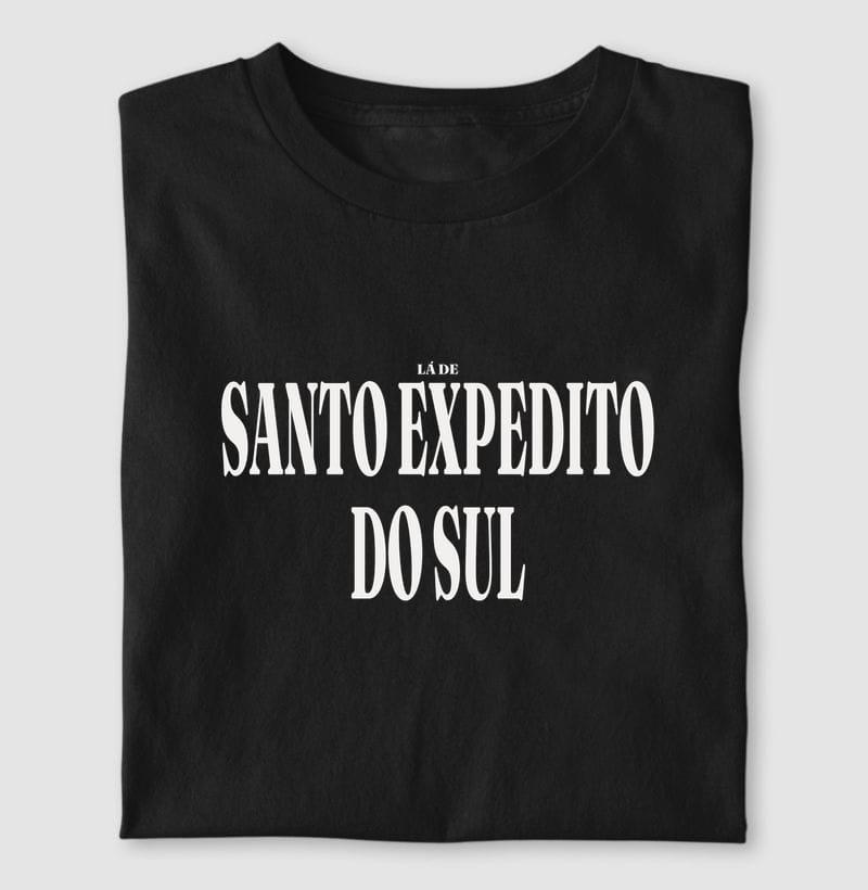 Camiseta Tipografia de Santo Expedito do Sul