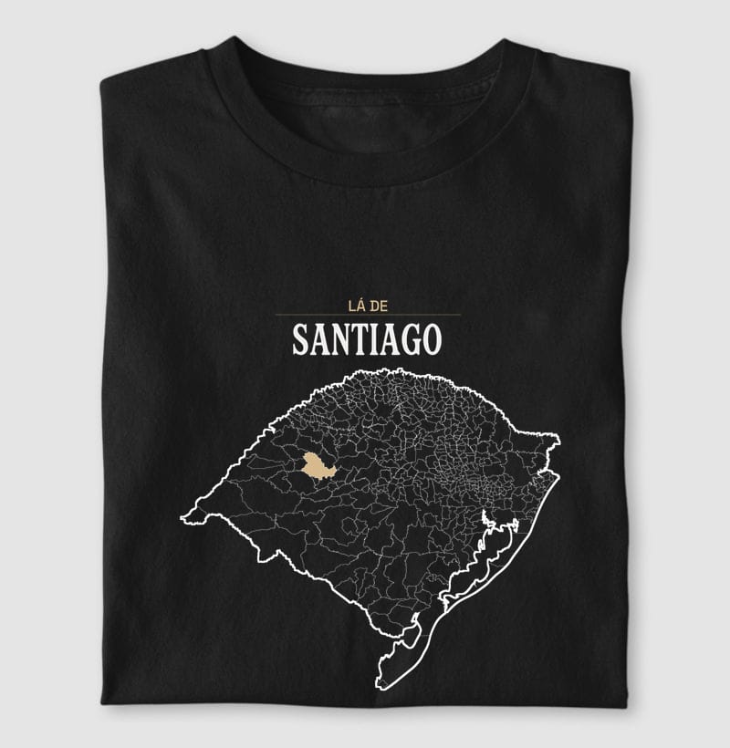Camiseta Território de Santiago