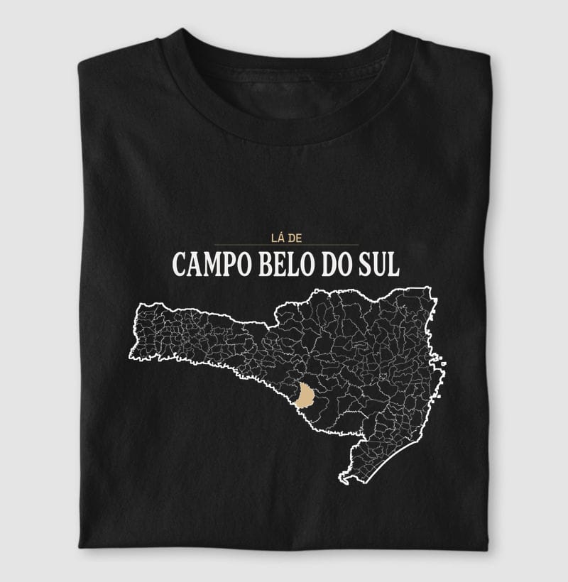 Camiseta Território de Campo Belo do Sul