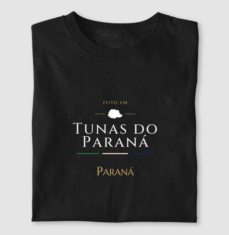 Camiseta Feito em de Tunas do Paraná