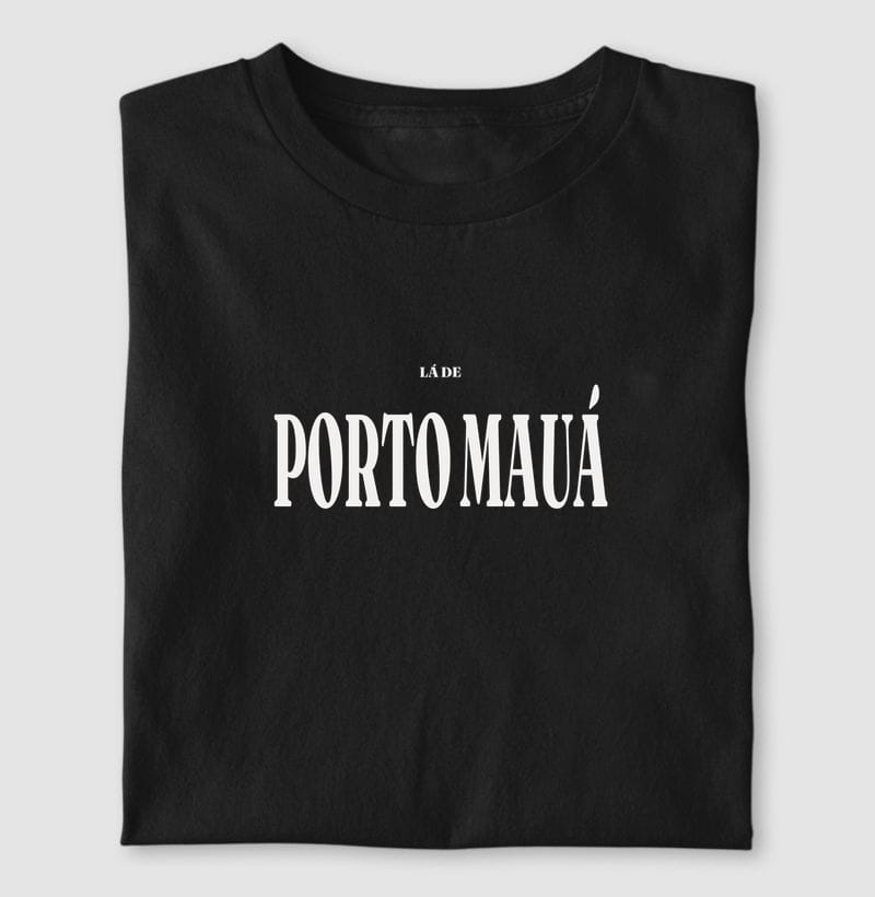 Camiseta Tipografia de Porto Mauá