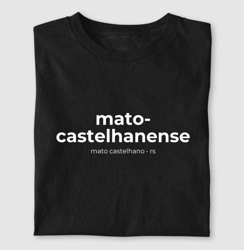 Camiseta Gentílico de Mato Castelhano