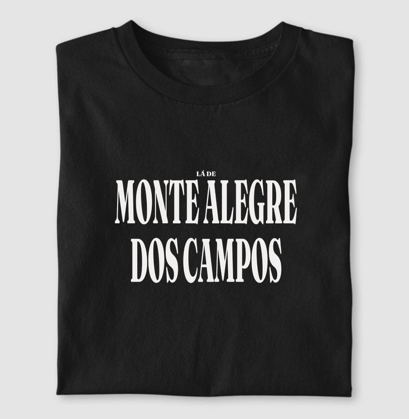 Camiseta Tipografia de Monte Alegre dos Campos