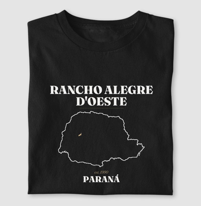 Camiseta Legado de Rancho Alegre D'Oeste