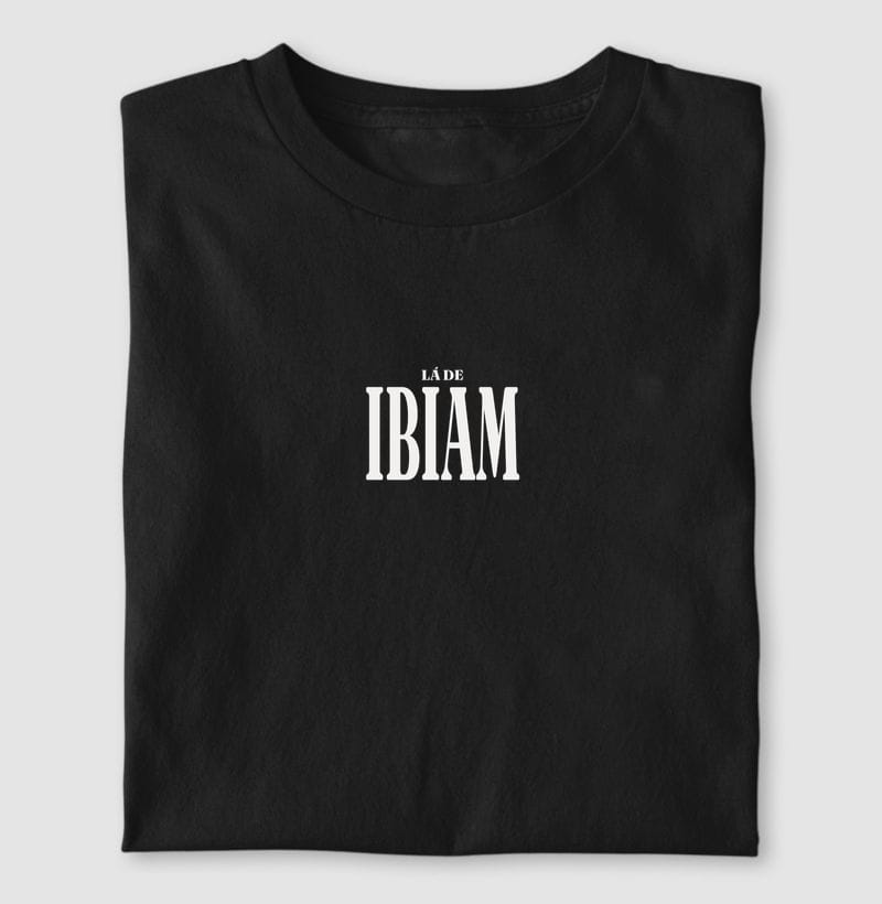 Camiseta Tipografia de Ibiam