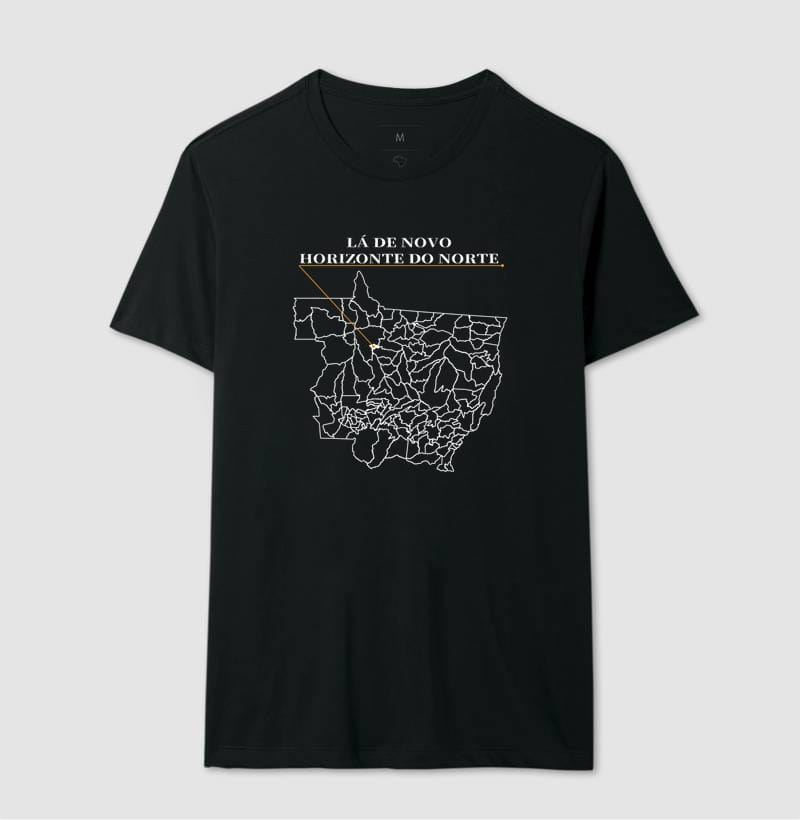 Camiseta Ponto de Origem de Novo Horizonte do Norte