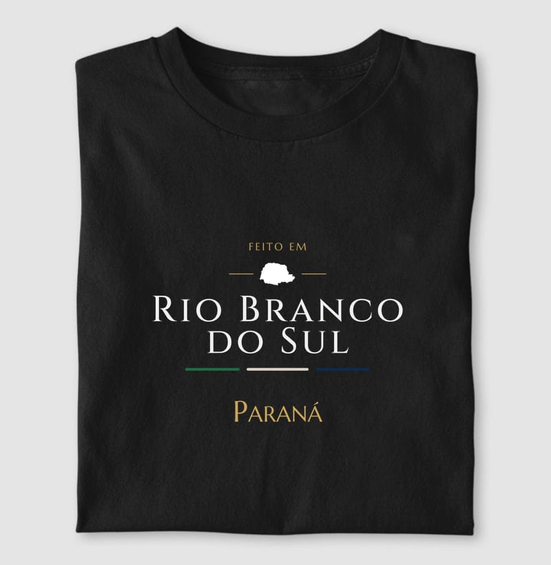 Camiseta Feito em de Rio Branco do Sul