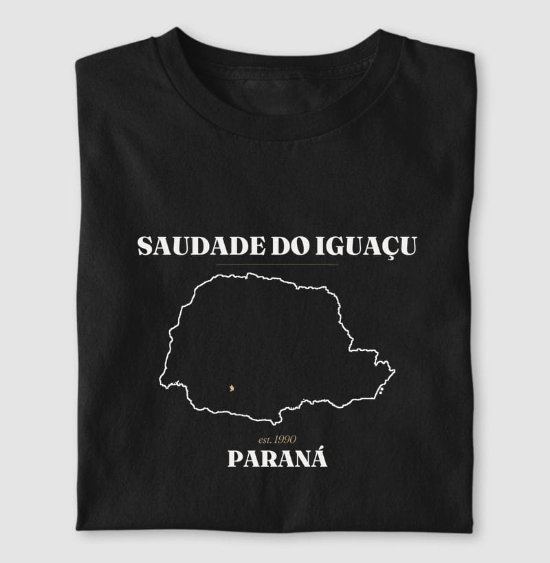 Camiseta Legado de Saudade do Iguaçu