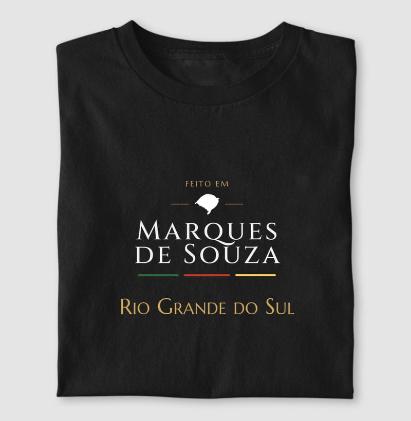 Camiseta Feito em de Marques de Souza
