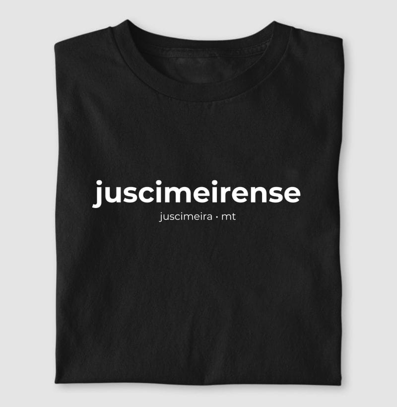 Camiseta Gentílico de Juscimeira