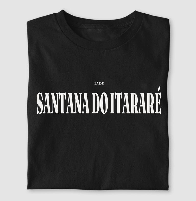 Camiseta Tipografia de Santana do Itararé
