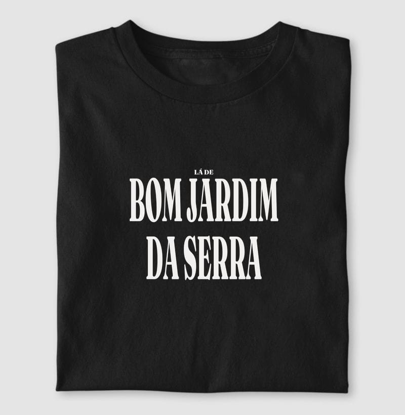 Camiseta Tipografia de Bom Jardim da Serra
