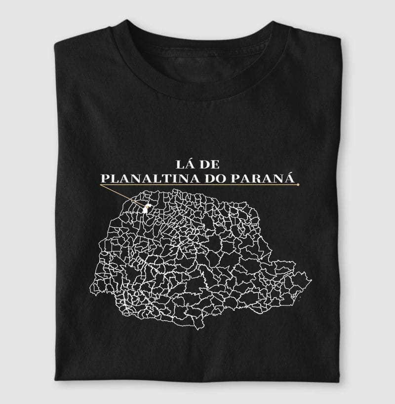 Camiseta Ponto de Origem de Planaltina do Paraná
