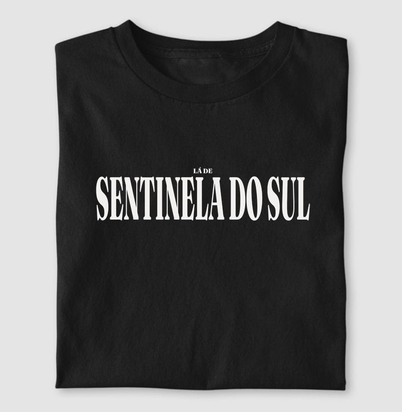 Camiseta Tipografia de Sentinela do Sul