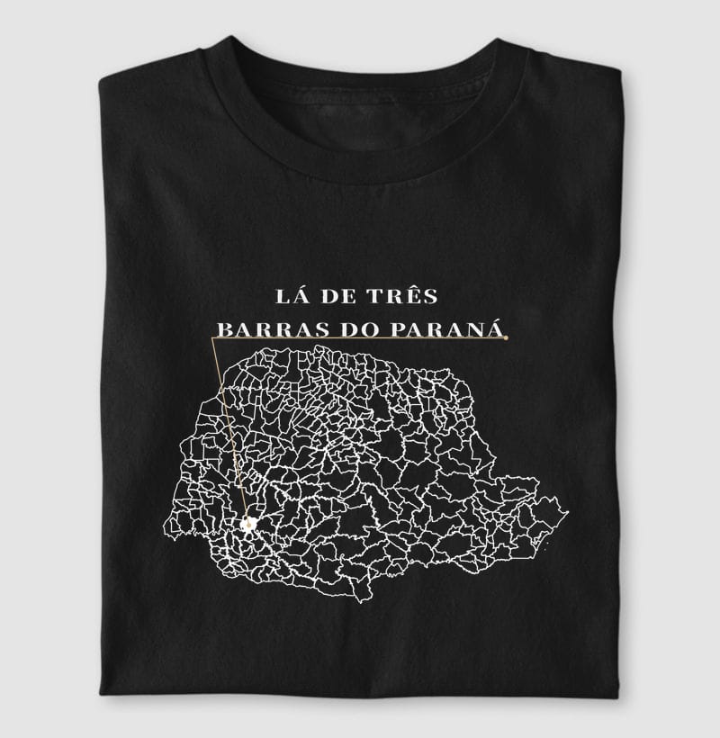 Camiseta Ponto de Origem de Três Barras do Paraná
