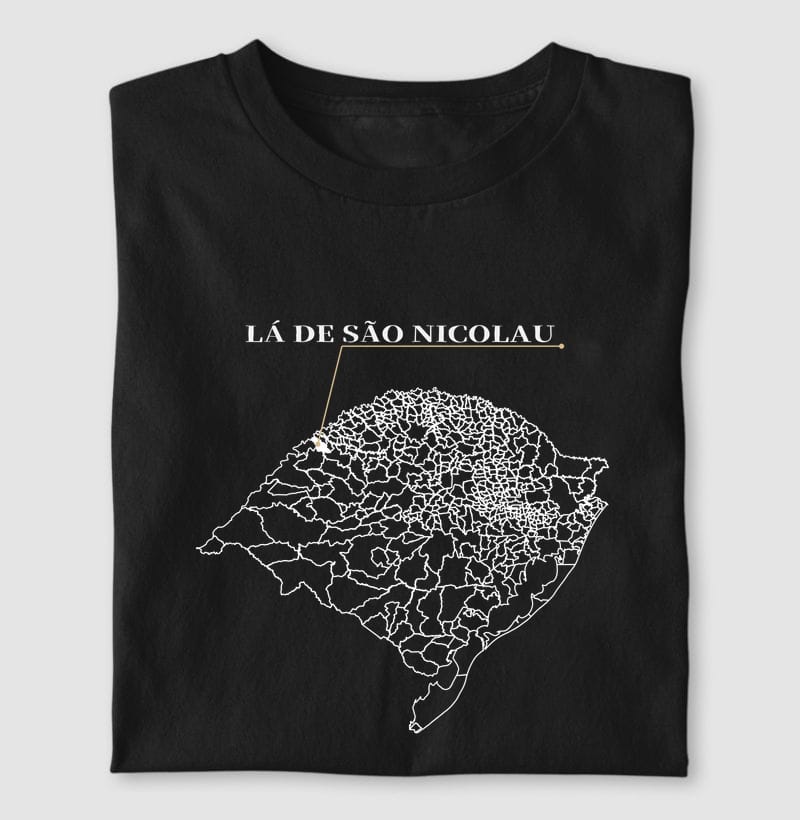 Camiseta Ponto de Origem de São Nicolau