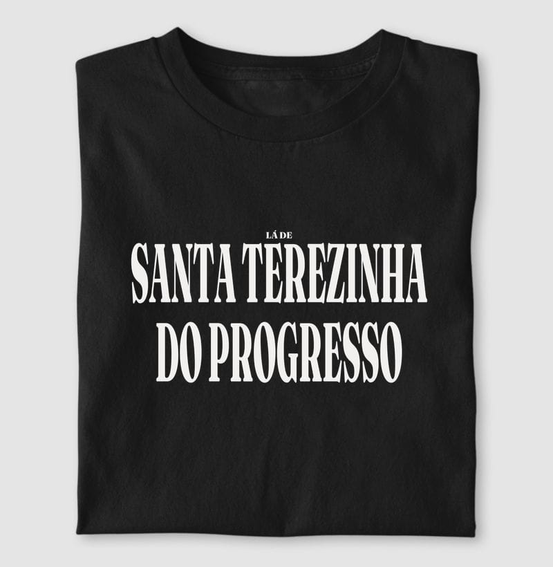 Camiseta Tipografia de Santa Terezinha do Progresso