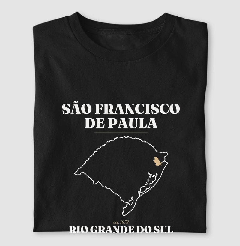 Camiseta Legado de São Francisco de Paula