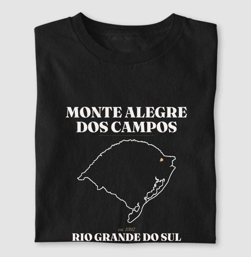 Camiseta Legado de Monte Alegre dos Campos