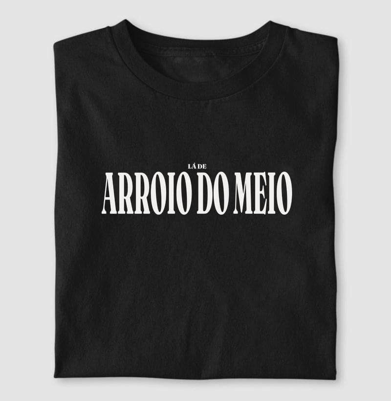 Camiseta Tipografia de Arroio do Meio