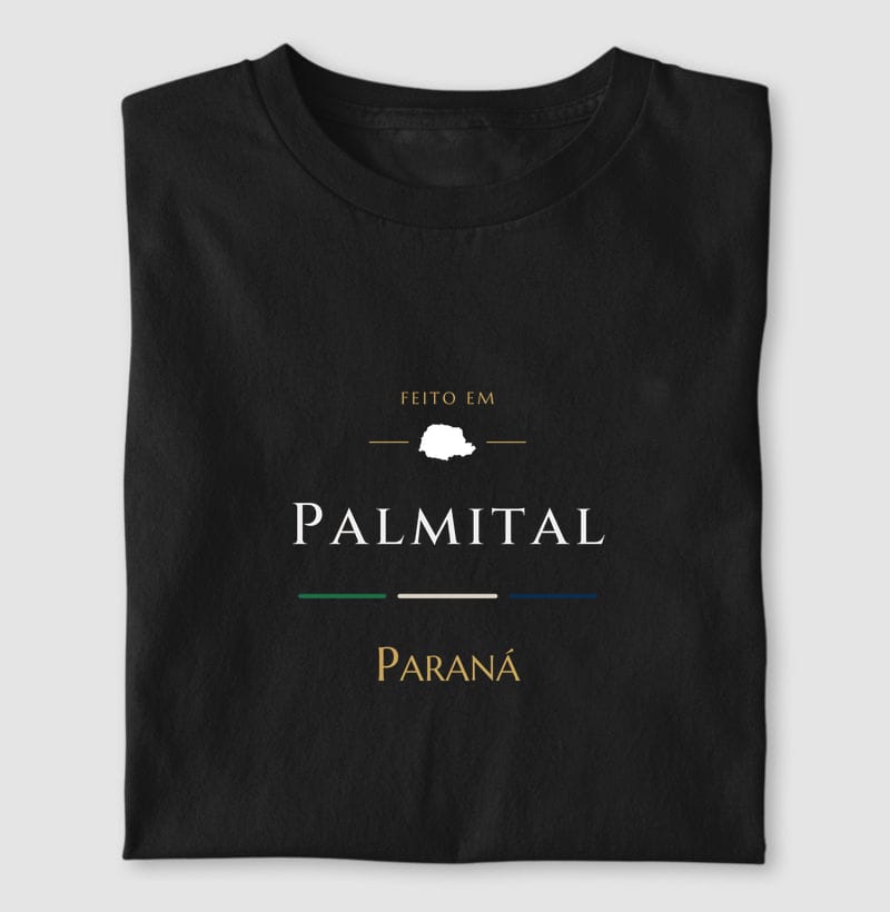 Camiseta Feito em de Palmital