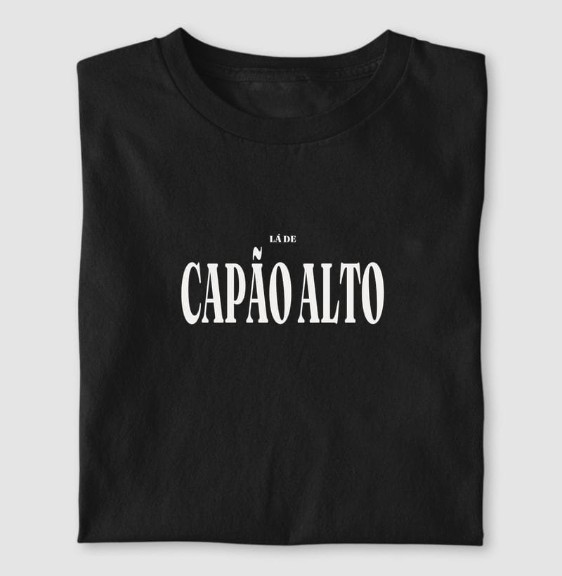 Camiseta Tipografia de Capão Alto