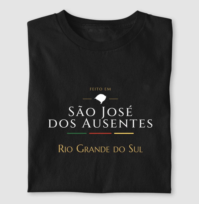 Camiseta Feito em de São José dos Ausentes