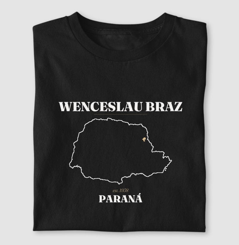Camiseta Legado de Wenceslau Braz