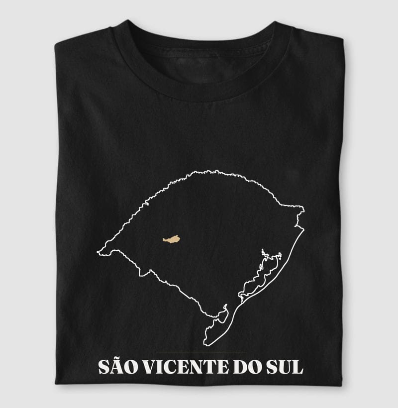 Camiseta Traço de São Vicente do Sul