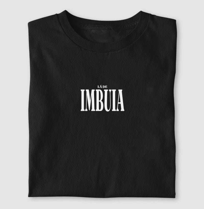 Camiseta Tipografia de Imbuia