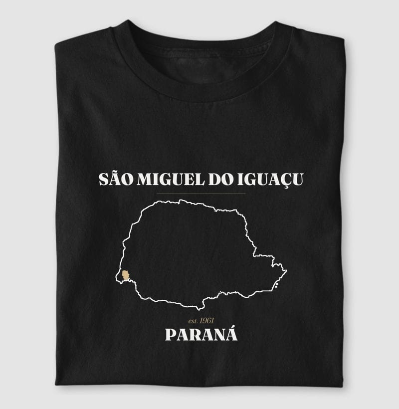 Camiseta Legado de São Miguel do Iguaçu