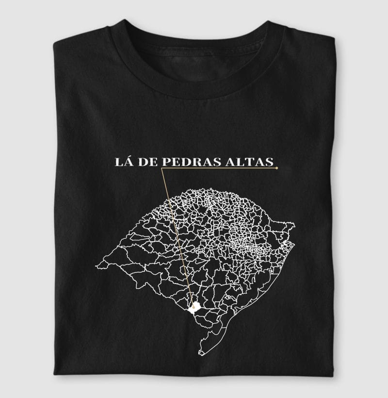 Camiseta Ponto de Origem de Pedras Altas