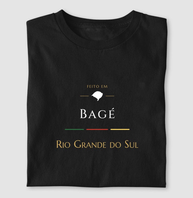 Camiseta Feito em de Bagé