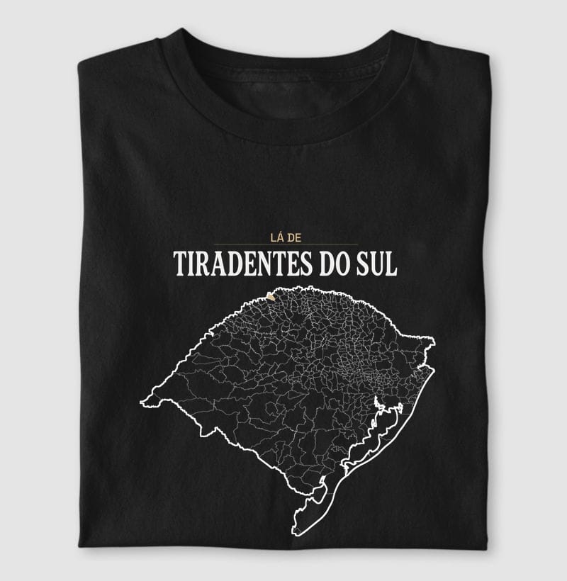 Camiseta Território de Tiradentes do Sul