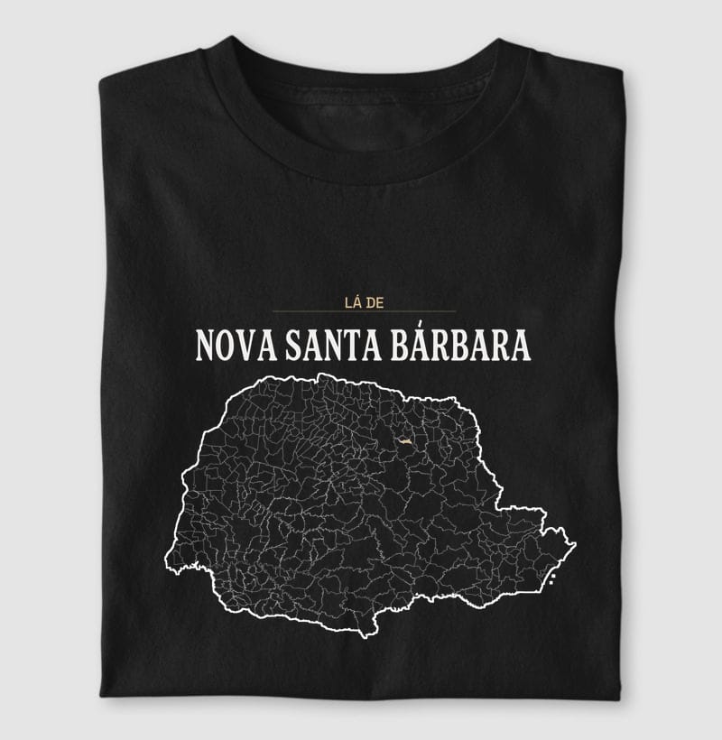 Camiseta Território de Nova Santa Bárbara