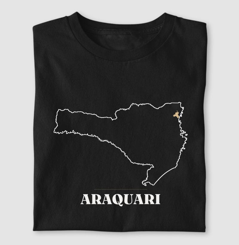 Camiseta Traço de Araquari