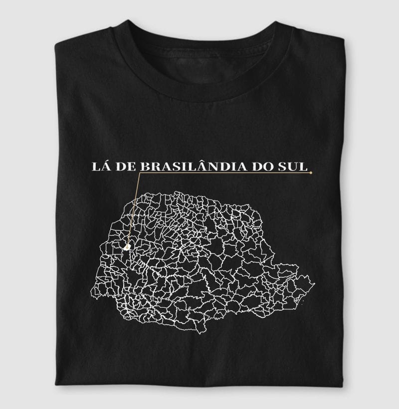 Camiseta Ponto de Origem de Brasilândia do Sul