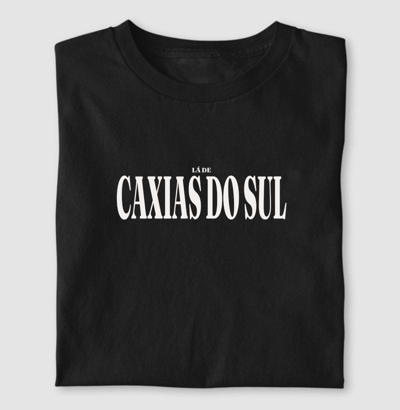 Camiseta Tipografia de Caxias do Sul