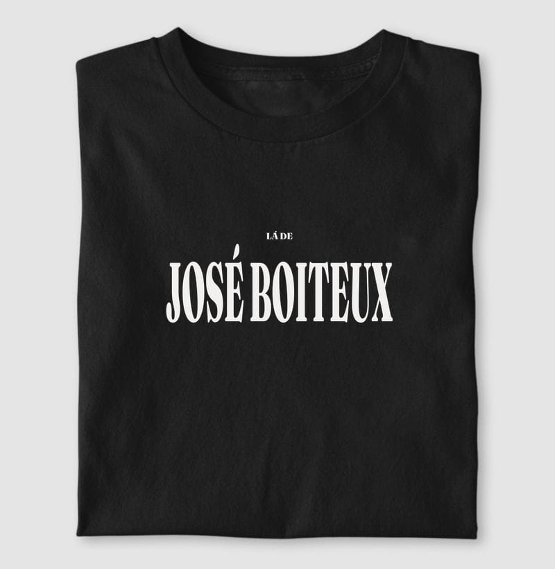 Camiseta Tipografia de José Boiteux